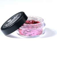 Bio Glitter - Rose Pink Chunky Mix Superstar 6 ml