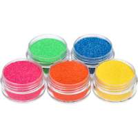 5 kleuren Fluorescente glitters