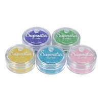 5 kleuren Unicon fine glitters