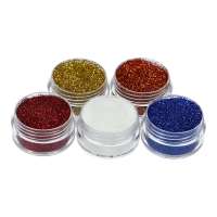 5 kleuren Celebration fine glitter