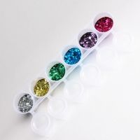 Biodegradable Chunky Glitter Mix 6-pack