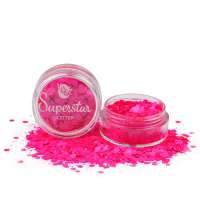 Pink Fluorescent Chunky Glitter Mix
