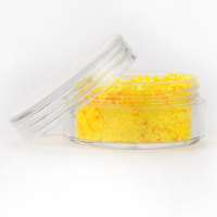 Yellow Fluorescent Chunky Glitter Mix