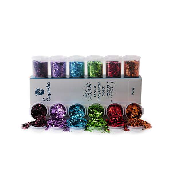 Partyhattar Yummy Mix 6-pack, 16cm