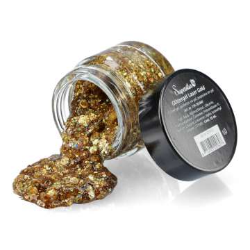 Chunky Glittergel Laser Gold