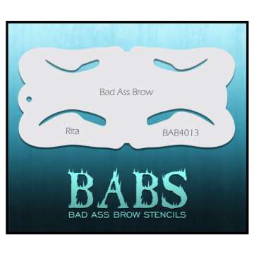 Rita Bad Ass Brow Stencil