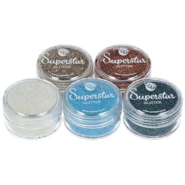 5 Winterse kleuren glitters