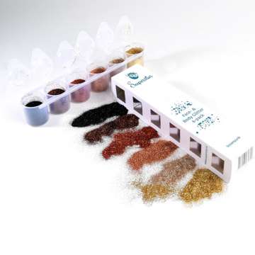 Steampunk Glitter Mix Fine Glitter Sixpack