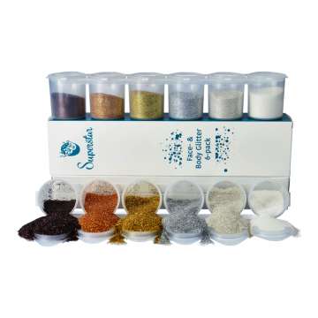 Precious Fine Glitter 6-pack