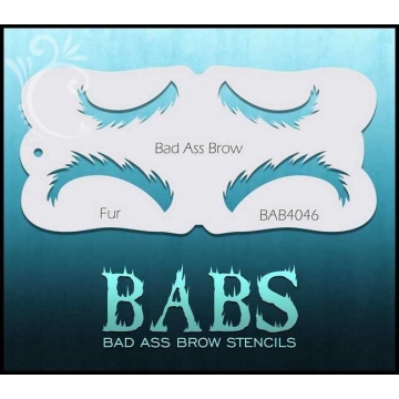 Fur Bad Ass Brow Stencil