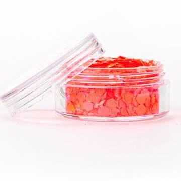 Fluorescent Orange Chunky Mix