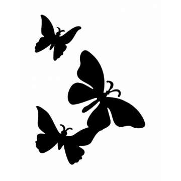17300 Butterflies trio