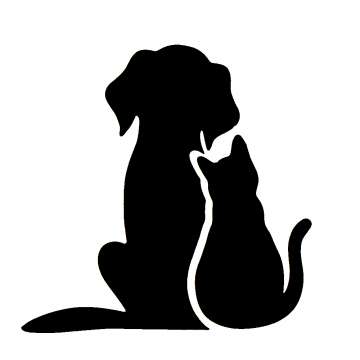 Glitter tattoo Dog & Cat