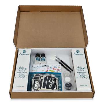 Glittertattoo pakket compleet PRO