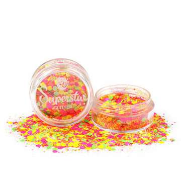 Fluorescent Chunky Glitter Mix