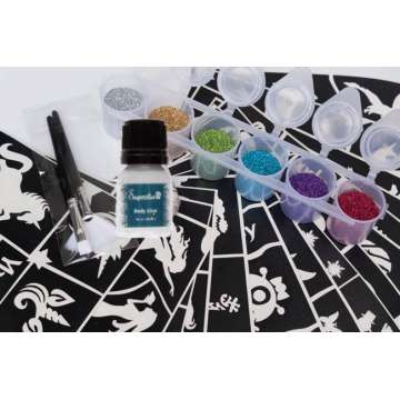 Glittertattoo Set Groot Schminkwebshop