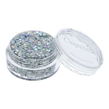 Waxcream Chunky Glitter Silver Starlight