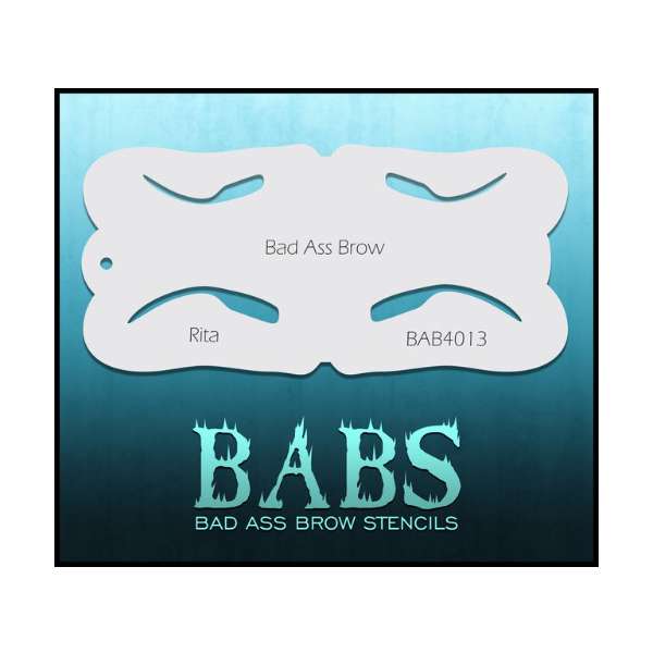 Rita Bad Ass Brow Stencil