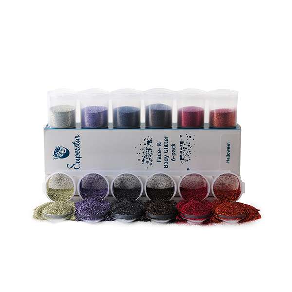 Halloween Fine Glitter 6-pack