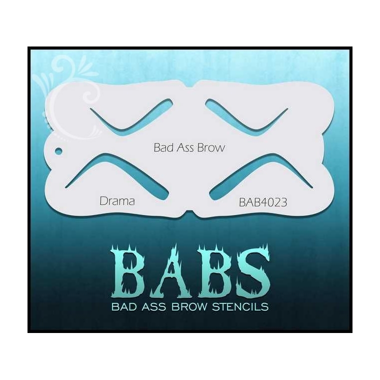 Drama Bad Ass Brow Stencil