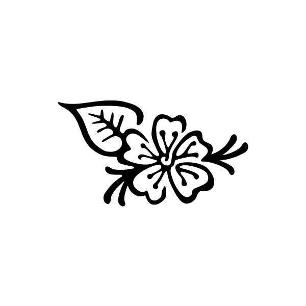 10100 Henna Flower