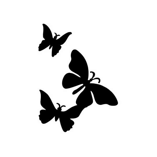 17300 Butterflies trio