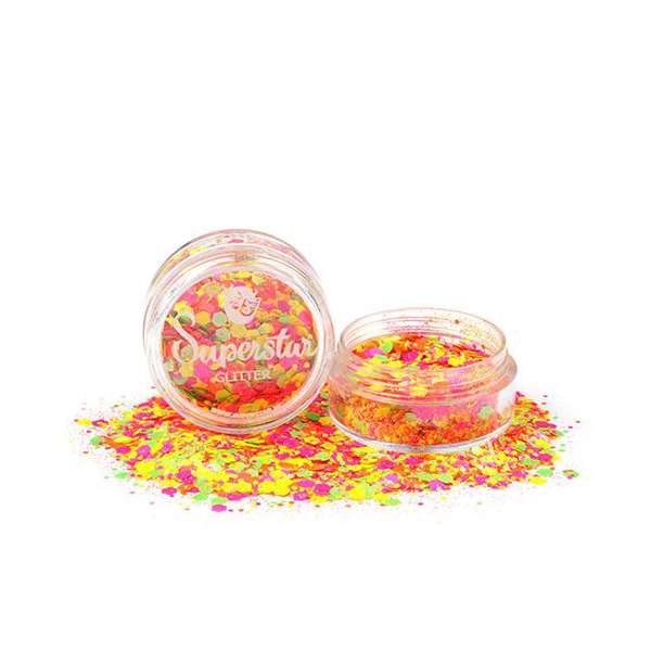 Fluorescent Chunky Glitter Mix